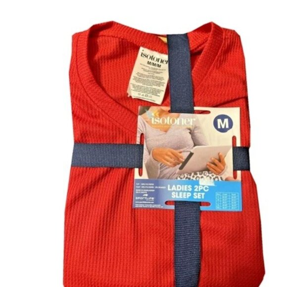 Isotoner 2 Piece Pajama Sleep Set NWT - Picture 1 of 3
